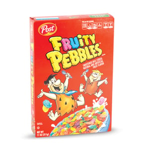 Post Fruity Pebbles Sweetened Rice Cereal 311 g