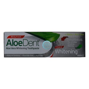 Aloe Dent Aloe Vera Toothpaste Whitening 50ml