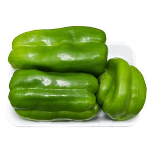 Capsicum Green Tray Pack 400g