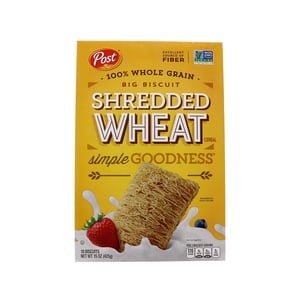 Post Shredded Wheat Cereal Big Biscuit 425 g