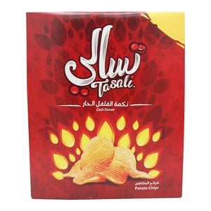 Tasali Chilli Flavor Potato Chips 12 x 23g