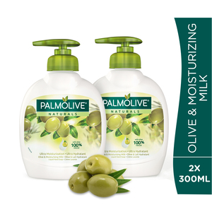 Palmolive Liquid Hand Wash Olive & Moisturizing Milk 2 x 300 ml