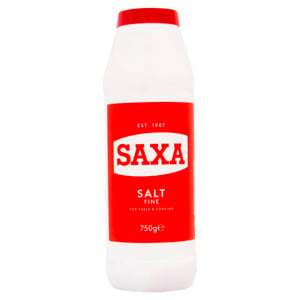 Saxa Fine Salt 750 g