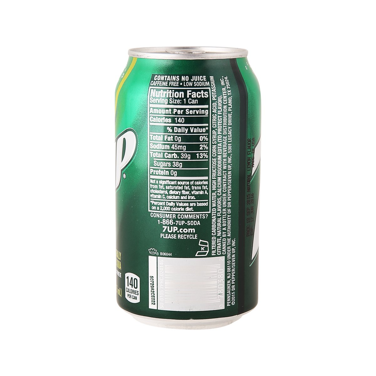 7 Up Naturally Flavored Soda 355 ml