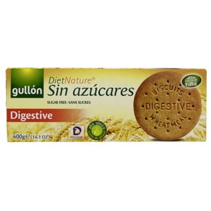 Gullon Diet Nature Sugar Free Digestive Biscuits 300 g