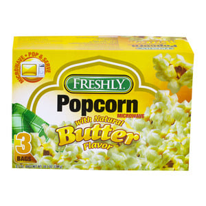 Freshly Microwave Popcorn With Natural Butter 297g