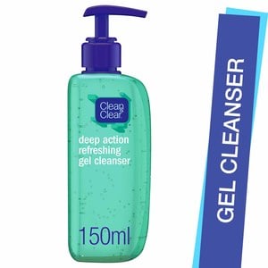 Clean & Clear Gel Cleanser Deep Action Refreshing 150 ml