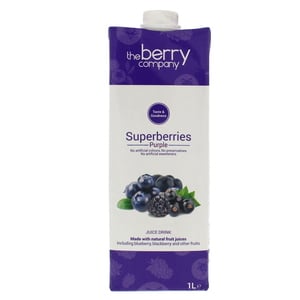 The Berry Company Superberries Juice Drink Purple 1 Litre