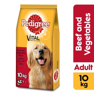 Pedigree Beef & Vegetables Dry Dog Food (Adult) 10 kg