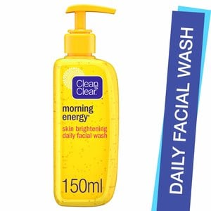 Clean & Clear Facial Wash Morning Energy Skin Brightening, 150 ml