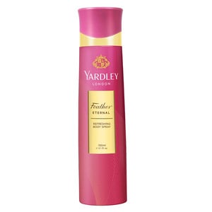 Yardley Body Spray Feather Eternal For Women, 150 ml
