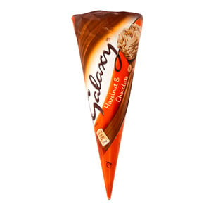 Galaxy Hazelnut And Chocolate Cone Ice Cream 110 ml