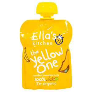 Ella's Kitchen Organic Baby Food The Yellow One Smoothies Fruits 90 g