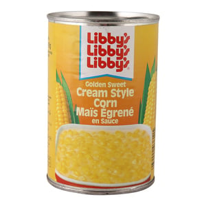Libby's Golden Sweet Cream Style Corn 418 g