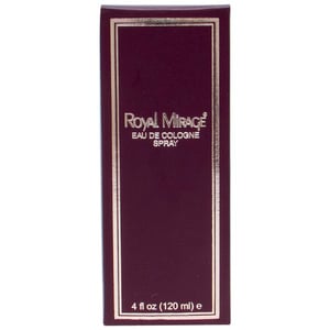 Royal Mirage Eau De Cologne Spray For Men 120 ml