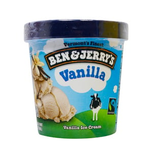 Ben & Jerry's Ice Cream Vanilla 473 ml