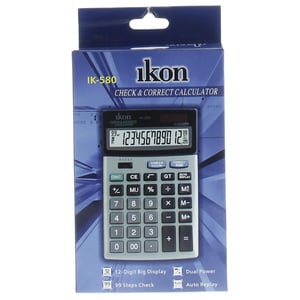 Ikon Check & Correct Calculator IK-580