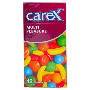 Carex Multi Pleasure Condoms 12 pcs