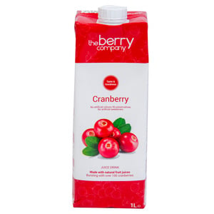 The Berry Company Cranberry Juice 1 Litre