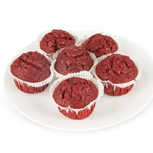 Red Velvet Muffin 6 pcs