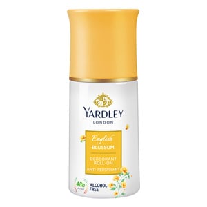 Yardley English Blossom Deodorant Roll On Anti-Perspirant 50 ml