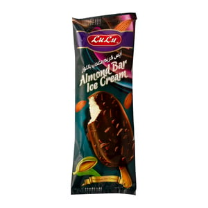 LuLu Ice Cream Almond Bar 120 ml