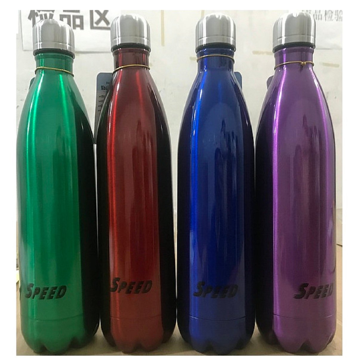 Speed Stainless Steel Vacuum Bottle KL13 1000ml Assorted Colors
