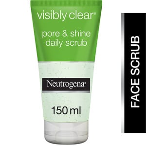 Neutrogena Facial Scrub Visibly Clear Pore & Shine 150 ml
