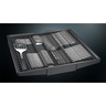 Siemens iQ300 Free Standing Dishwasher, Silver Inox, SN23HI65MM