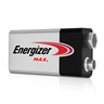 Energizer Max 9V Battery, 9 V, 1 Pcs, 522BP1
