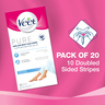 Veet Pure Legs And Body Wax Strips Sensitive Skin 20 pcs