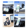 Trands 2 in 1 Smart Phone Car Holder, Black, TR-HO5610