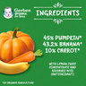 Gerber Organic Pumpkin Banana & Carrot Baby Food From 6 Months 90 g