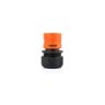 Claber Automatic Coupling, 3/4inch, Black/Orange, 8609