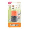 Claber Automatic Coupling, 3/4inch, Black/Orange, 8609