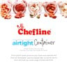 Chefline Airtight Plastic Containers, 500 ml, 4 Pcs