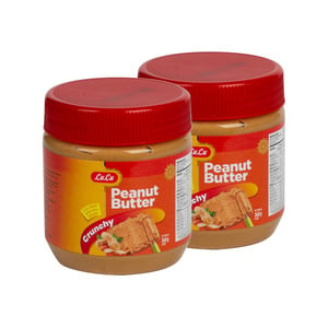LuLu Crunchy Peanut Butter 2 x 340 g
