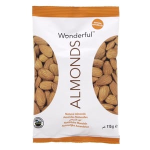 Wonderful Natural Almonds 115 g