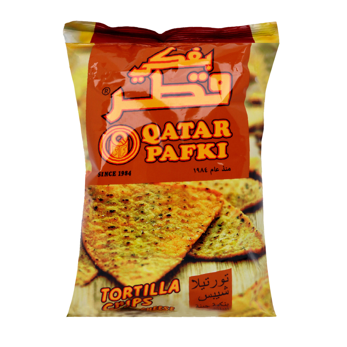 Qatar Pafki Tortilla Chips Cheese 125 g