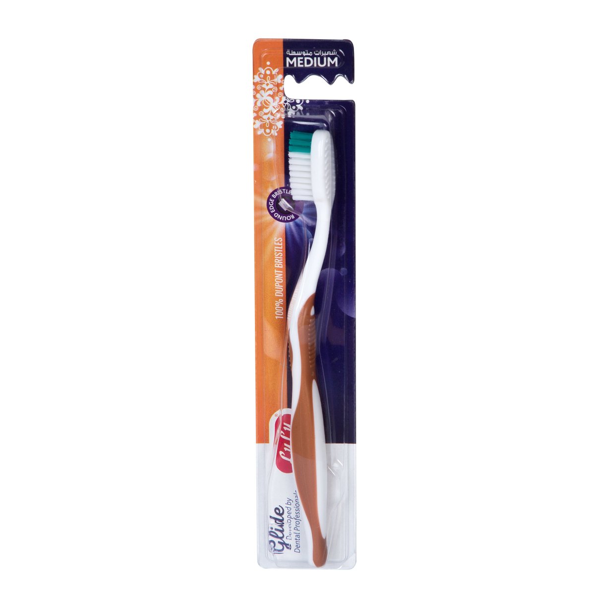 LuLu Toothbrush Glide Medium Assorted Color 1 pc