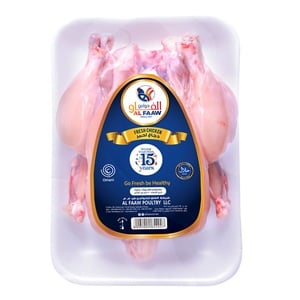 Al Faaw Fresh Whole Chicken Skinless 700g