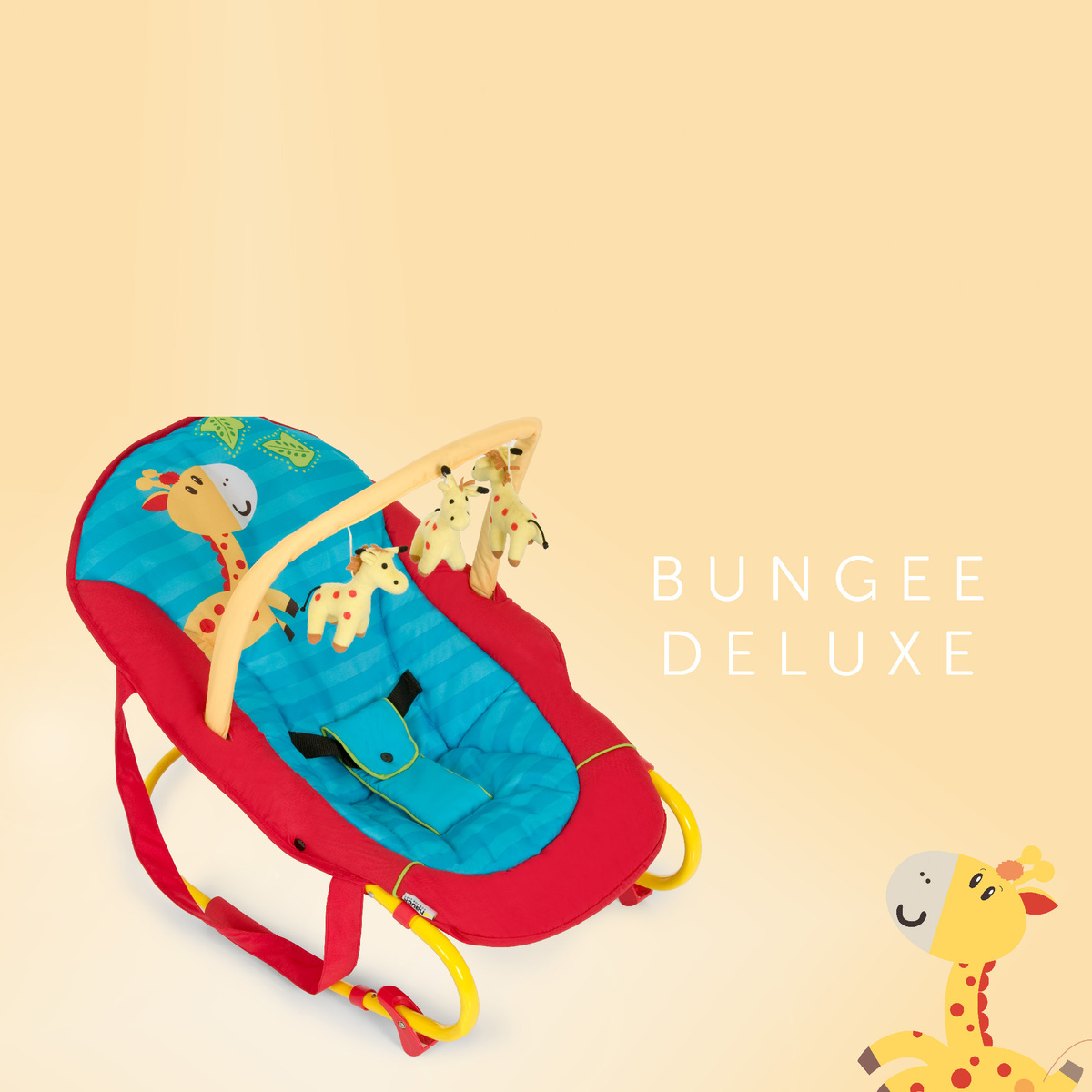 Hauck Baby Bouncer 633366 DeluxeJungle Fun