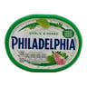 Philadelphia Medium Fat Soft Cheese With Garlic And Herbs 170 g