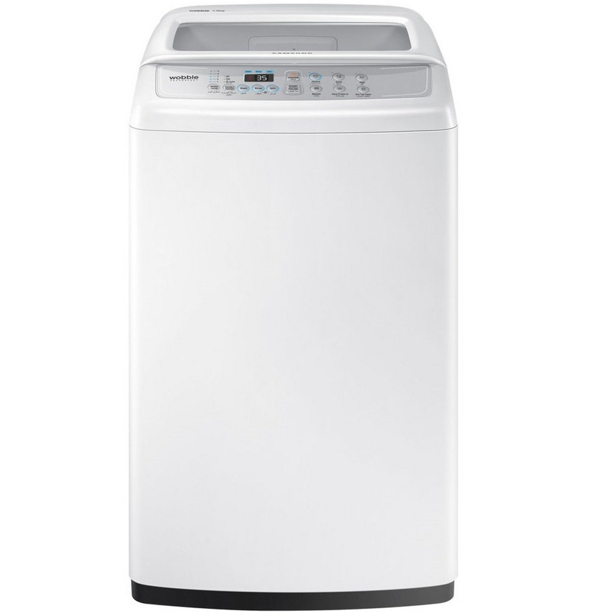 Buy Samsung Top Load Washing Machine WA70H4200SW 7Kg Online at Best Price | T/L Auto W/Machines | Lulu Kuwait in Kuwait