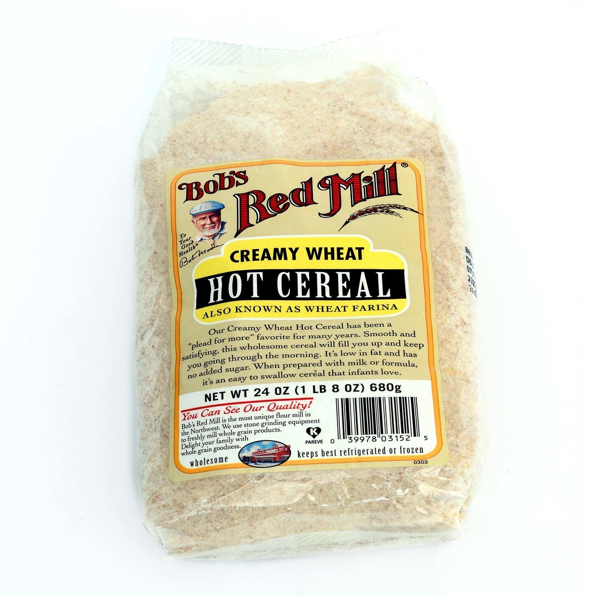 Bob's Red Mill Creamy Wheat Hot Cereal 680 g