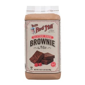 اشتري قم بشراء Bobs Red Mill Brownie Mix Gluten Free 595g Online at Best Price من الموقع - من لولو هايبر ماركت Cake & Dessert Mixes في الكويت
