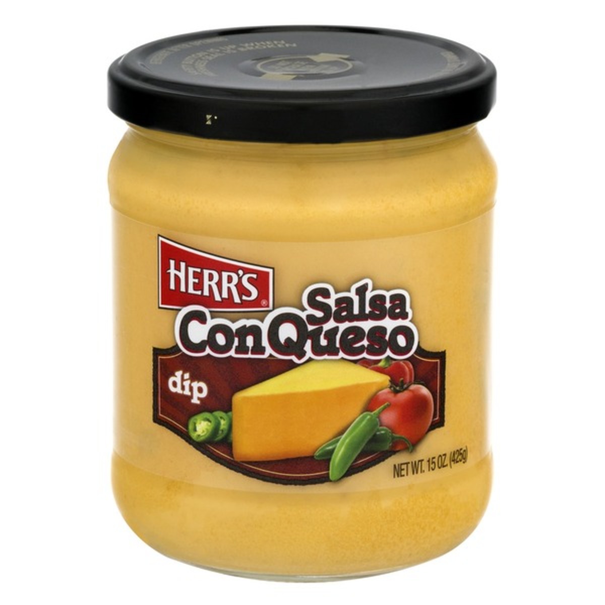 Herrs Salsa Con Queso Dip 425 g