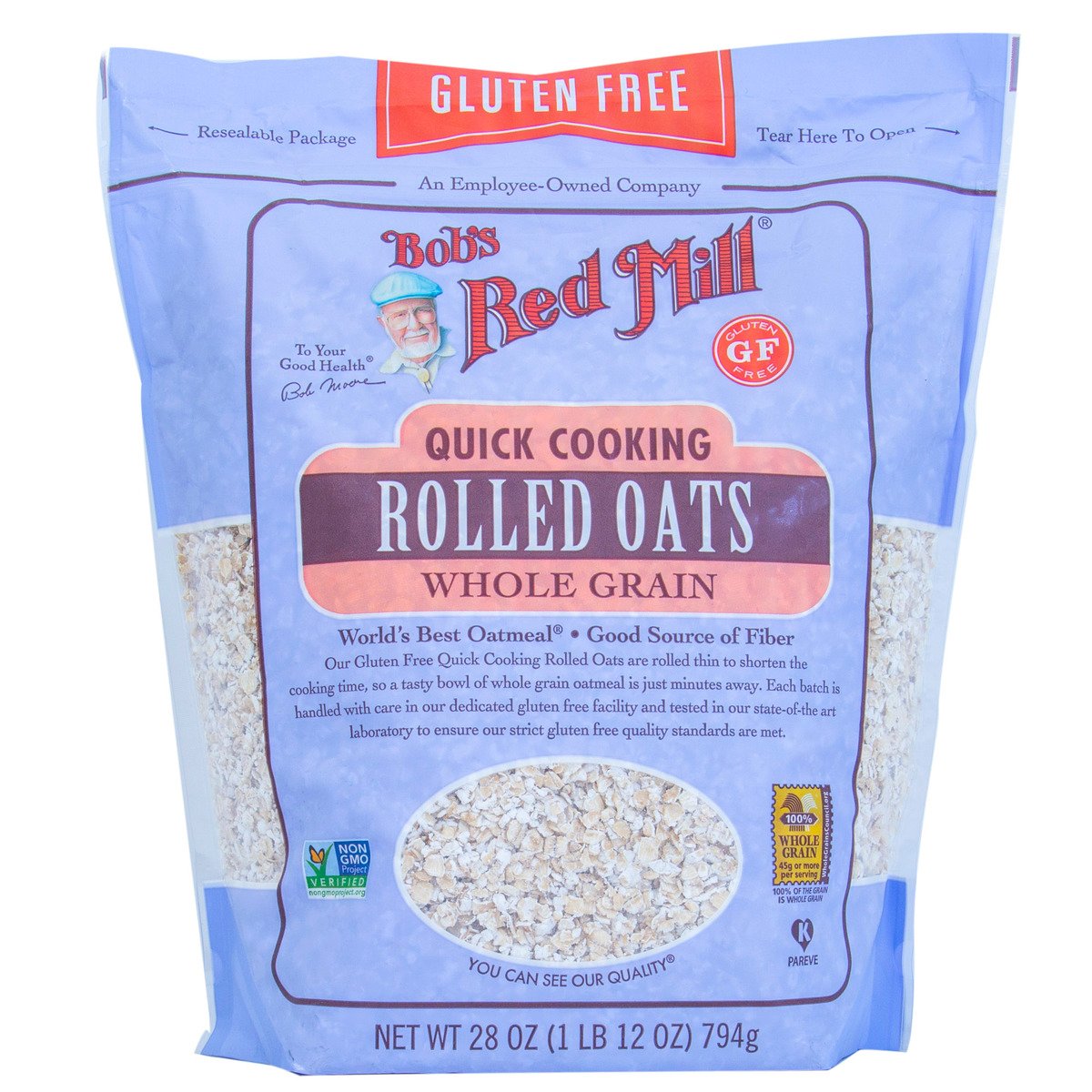 Bob's Red Mill Quick Cooking Rolled Oats Gluten Free 794 g