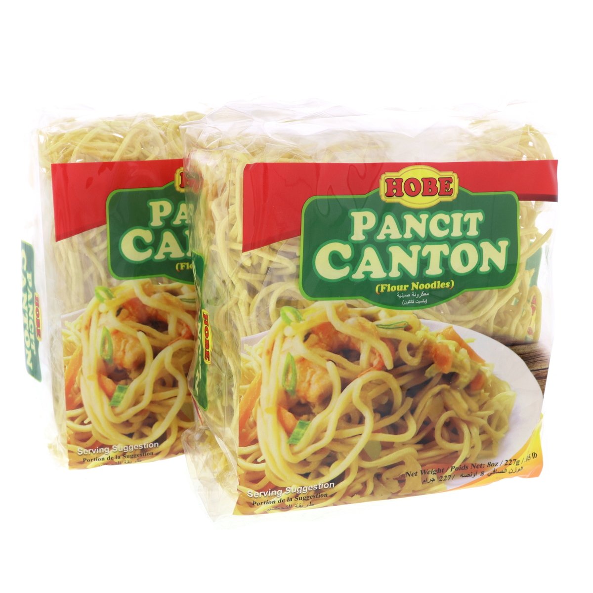 Hobe Pancit Canton Flour Noodles Value Pack 2 x 227 g