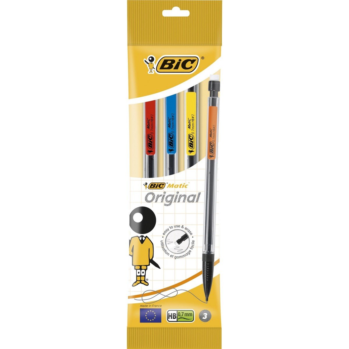 Bic Mechanical Pencil 0.7 3's 469